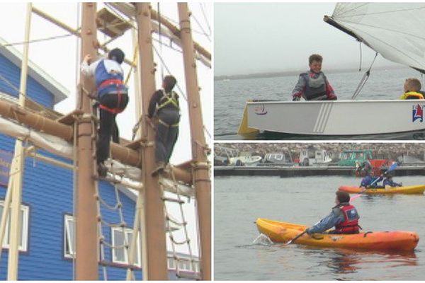 Les activités de l'école de voile 