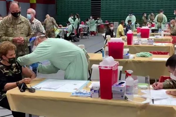 Porto Rico Salle de vaccination