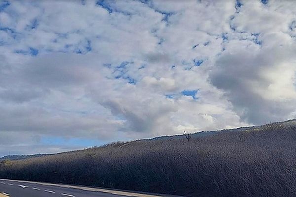 Nuages sur les hauts de Saint-Leu 9 octobre 2024