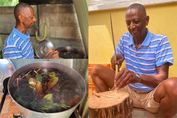 Fondok : Julien Rosine fabrique du Mabi à Rivière-Salée.