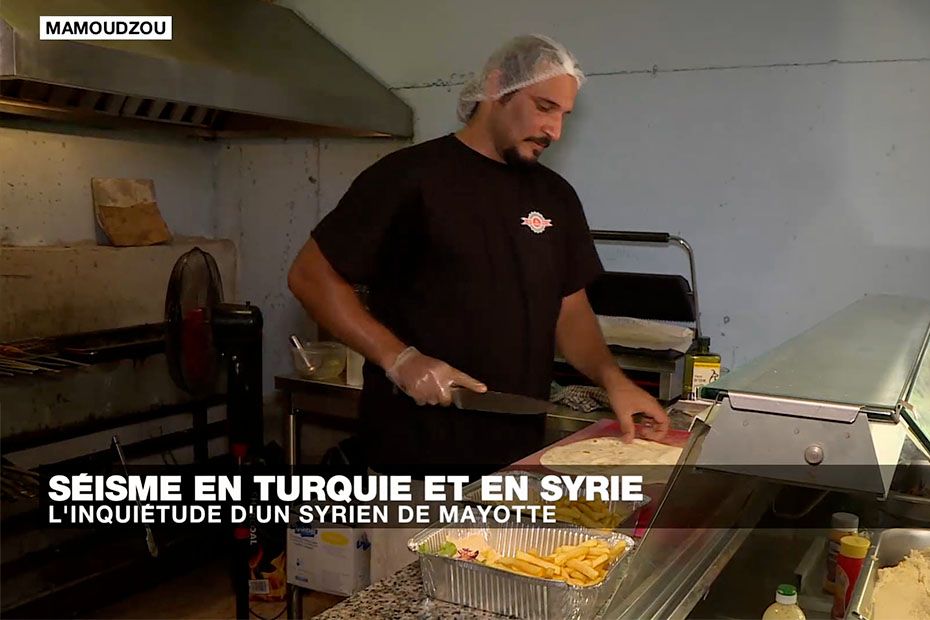 Vid O L Inqui Tude D Un Syrien De Mayotte Apr S Le S Isme En Turquie Et En Syrie La Une De L