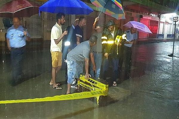 Inondations à l'île Maurice