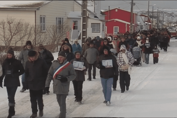 Marche 11 janvier 2015 attentats Charlie Hebdo Saint-Pierre-et-Miquelon