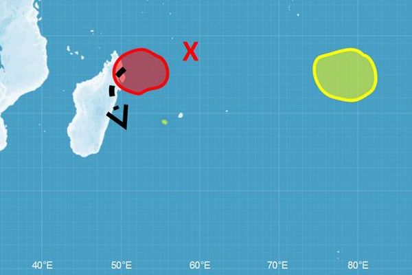 Trajectoire potentielle de la dépression en formation 14 mars 2018