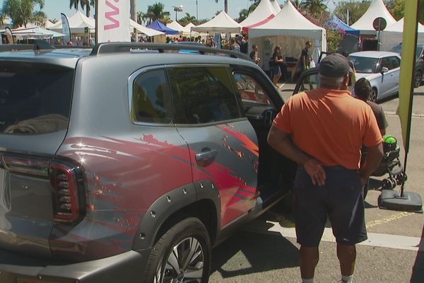 Cette année, quatre concessionnaires automobiles sont présents à la Foire du Pacifique, une première.