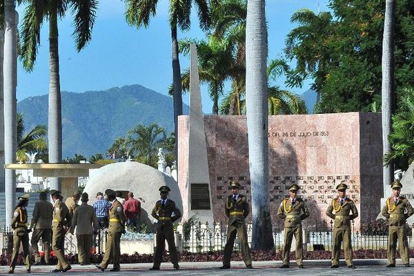 Les cendres de Fidel Castro repose dans un bâtiment de type "igloo" au cimetière de Santa Ifigenia