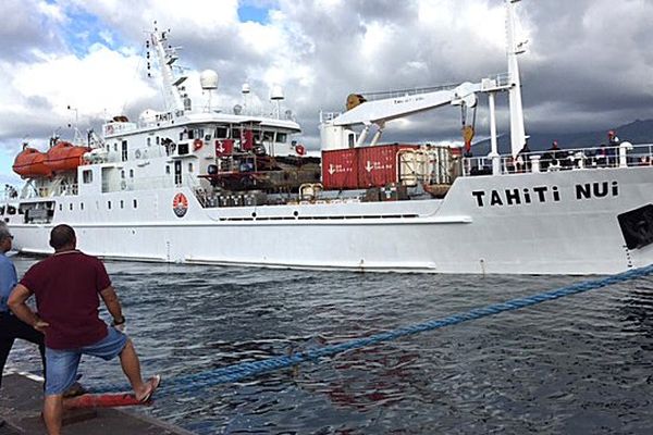 Le Tahiti nui a quitté Papeete pour les Australes 
