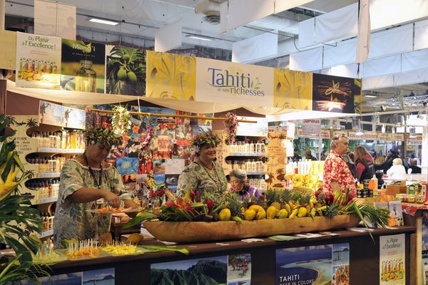 La vanille, le rhum, le monoï, les produits cosmétiques, des produits du fenua représentés au salon international de l’agriculture.