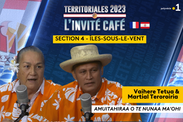 Territoriales 2023 : Vaihere Tetua (FR) et Martial Teroroiria (TH) - 24/03/2023