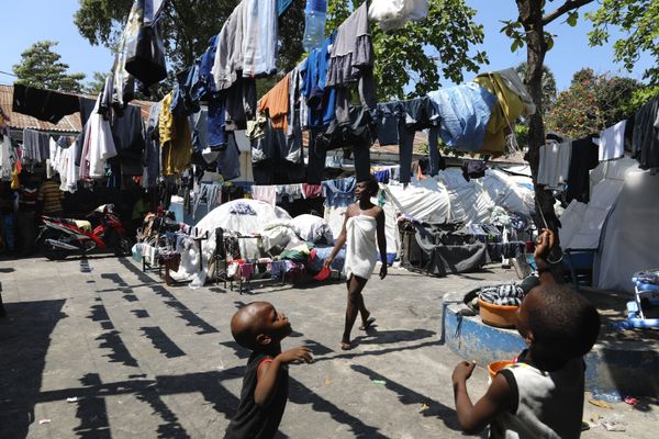 Les habitants de Port-au-Prince