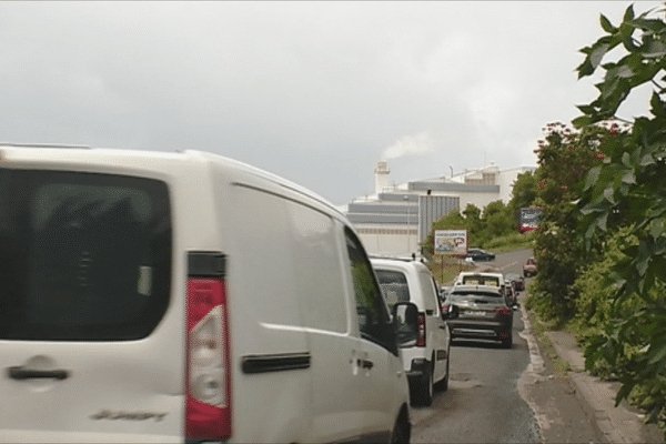 Circulation aux portes de Fort-de-France