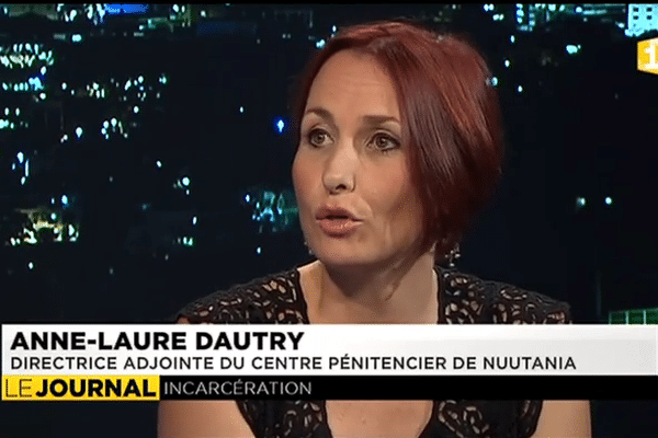 Anne Laure Dautry, directrice du centre pénitentiaire.