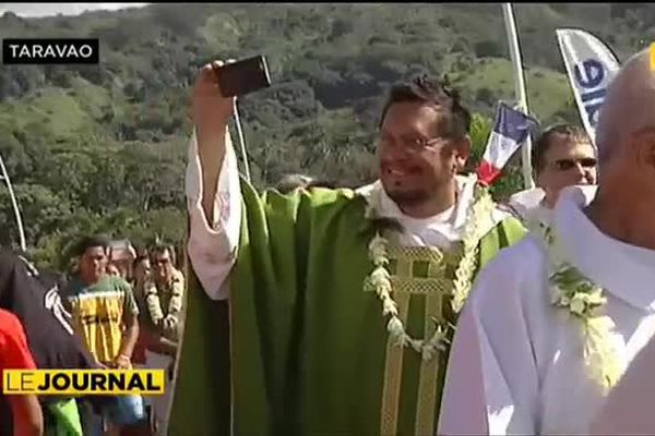 JMJ : rassemblement de la Jeunesse Catholique à Taravao