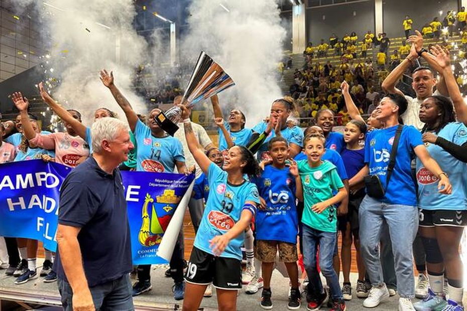 Handball Finale Championnat R Gional F Minin Victoire De La Tamponnaise Face Au Case