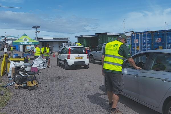 Ce samedi 7 septembre  plus de trois tonnes d'appareils électroniques et produits toxiques récoltés.