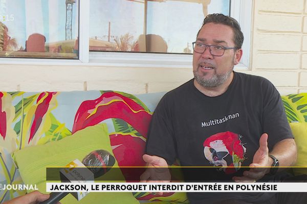 Il est en bataille Juridique pour son perroquet