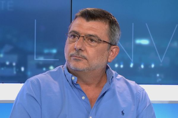 Philippe Germain invité du JT pour son association de réflexion, 29 octobre 2019