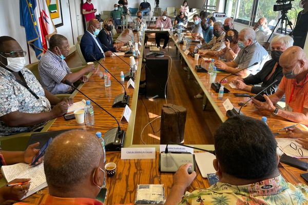 Une rencontre avec les socioprofessionnels a été organisée à la Collectivité Territoriale de Guyane.