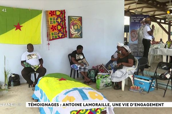 VIDÉO. Pluie d'hommages aux funérailles d'Antoine Lamoraille