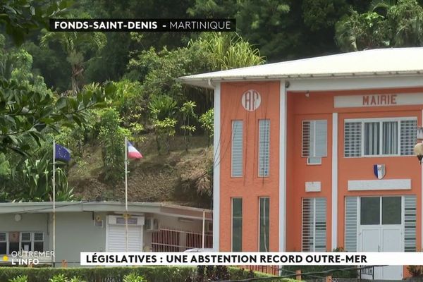 Mairie de Fond-Saint Denis en Martinique