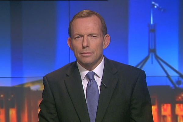 Tony Abbott, Premier ministre d'Australie