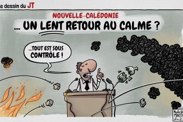 Le dessin du JT du 2 juin 2024.