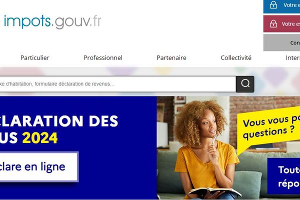 Déclaration en ligne des revenus - campagne 2024