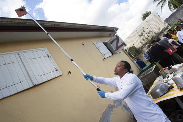 Moustique Zika gouttières