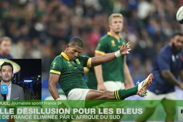 Les Sud-Africains, champions en titre, ont battu les Bleus en quart de finale.