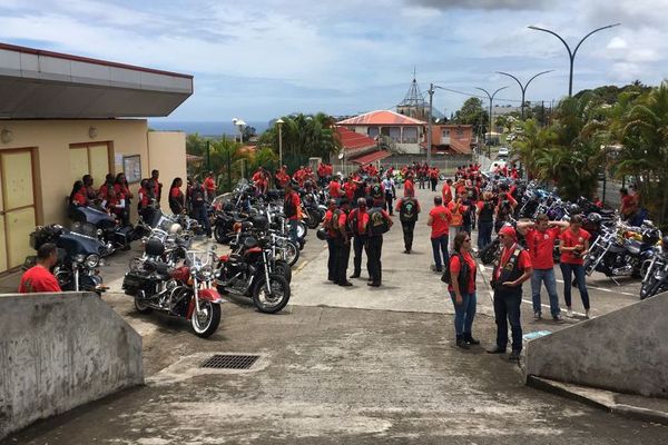 Rassemblement bikers