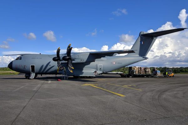 Arrivée des renforts militaires pour le CHOG