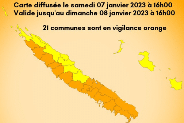 Ce dimanche en fin de journée, 21 communes sont en vigilance orange vent violent.
