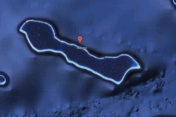 L'atoll de Makemo dans l'archipel des Tuamotu