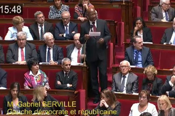 Gabriel Serville à l'Assemblée nationale