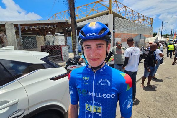 Alex Doltaire remporte la 18e édition du Tour cycliste junior de Martinique 2024.