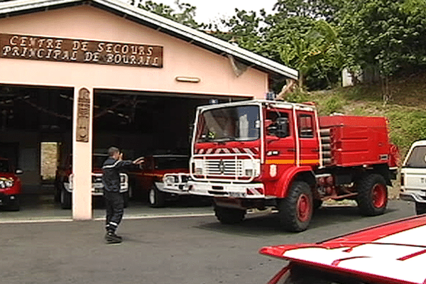 Pompiers à Bourail