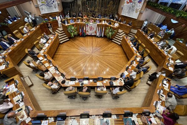 Hémicycle du conseil régional