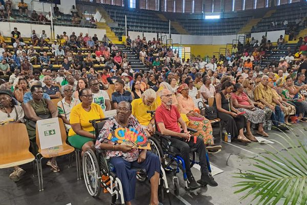 Des centaines de personnes rassemblées à l’appel des députés de Guyane