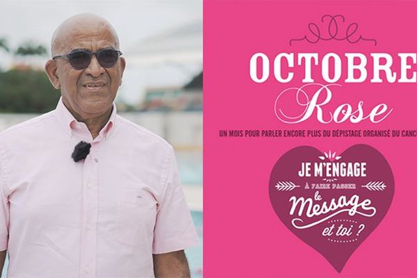 Roger Toussaint le président de la ligue contre le cancer