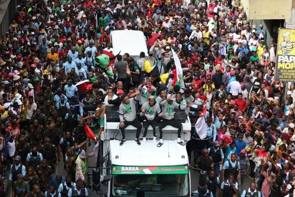 Une foule joyeuse a salué les Barea, de retour d'Algérie avec la médaille de bronze du CHAN 2023