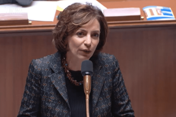 Marisol Touraine, à l'Assemblée nationale, mercredi 25 mars 2015.