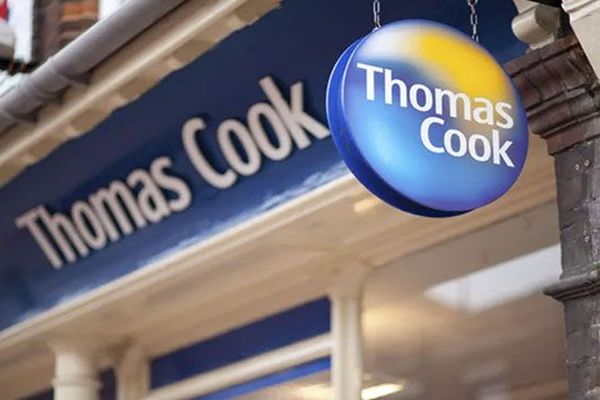Une agence Thomas Cook en Grande-Bretagne