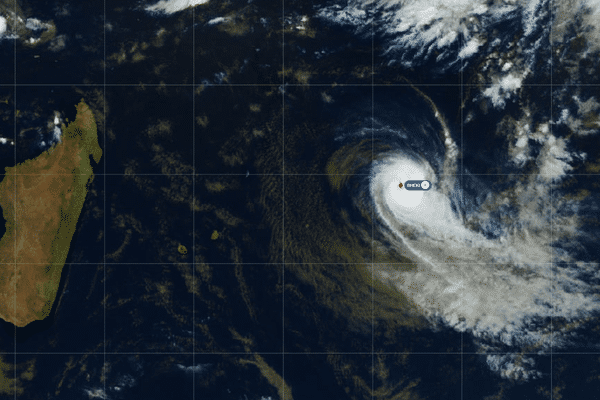 Image satellite de Bheki, le 18 novembre 2024 à 11h