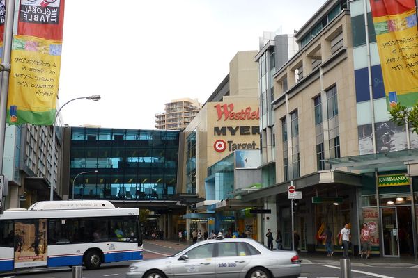 Le centre commercial de Westfield Bondi Junction, à Sydney.