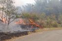 Risque très élevé de feu de forêt : incendie au col d’Amos, entre Ouégoa et Pouébo