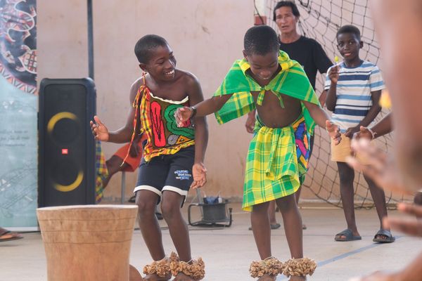 Le jeune groupe A be de Bifo perpétue la tradition aluku