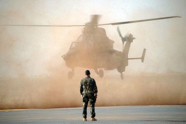 Hélicoptère de combat Tigre au Mali