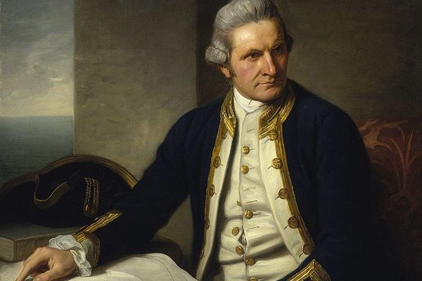 Le navigateur, explorateur et cartographe britannique James Cook.