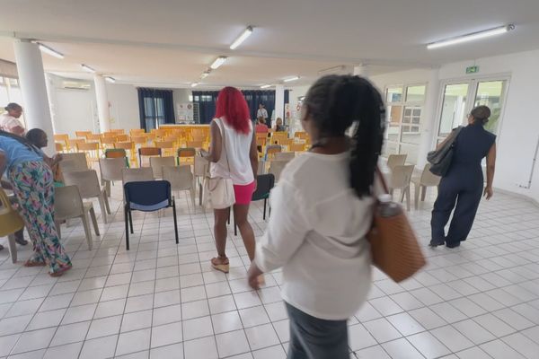 Jour de rentrée pour les profs du collège Alexandre Macal à Saint-François 30/08/24