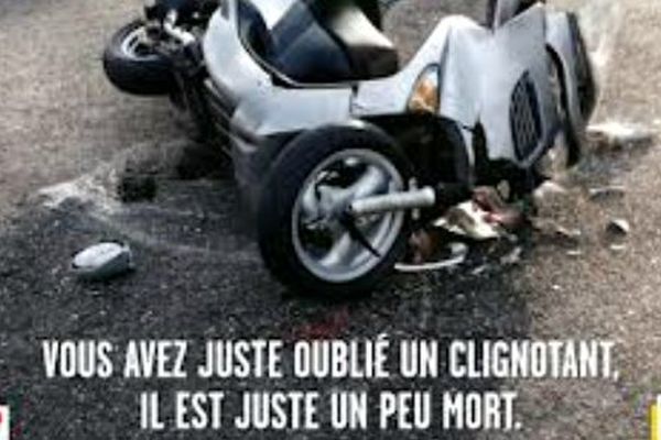 70% des accidents mortels impliquent un deux roues